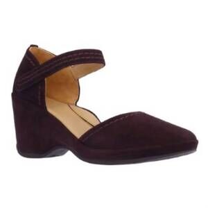 NEW L'AMOUR DES PIEDS women's orva wedge shoes in chocolate